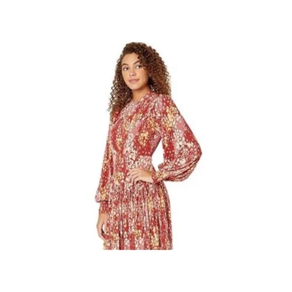 Free People Women's Heartbeats Mini Red Size M Long Sleeve. - Picture 11 of 11